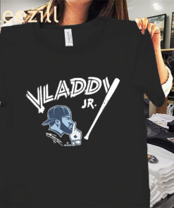 Vladdy Bat Flip Shirt – Vladdy JR. Toronto Baseball