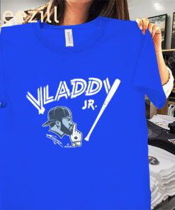 Vladdy Bat Flip Shirt – Vladdy JR. Toronto Baseball T-Shirt