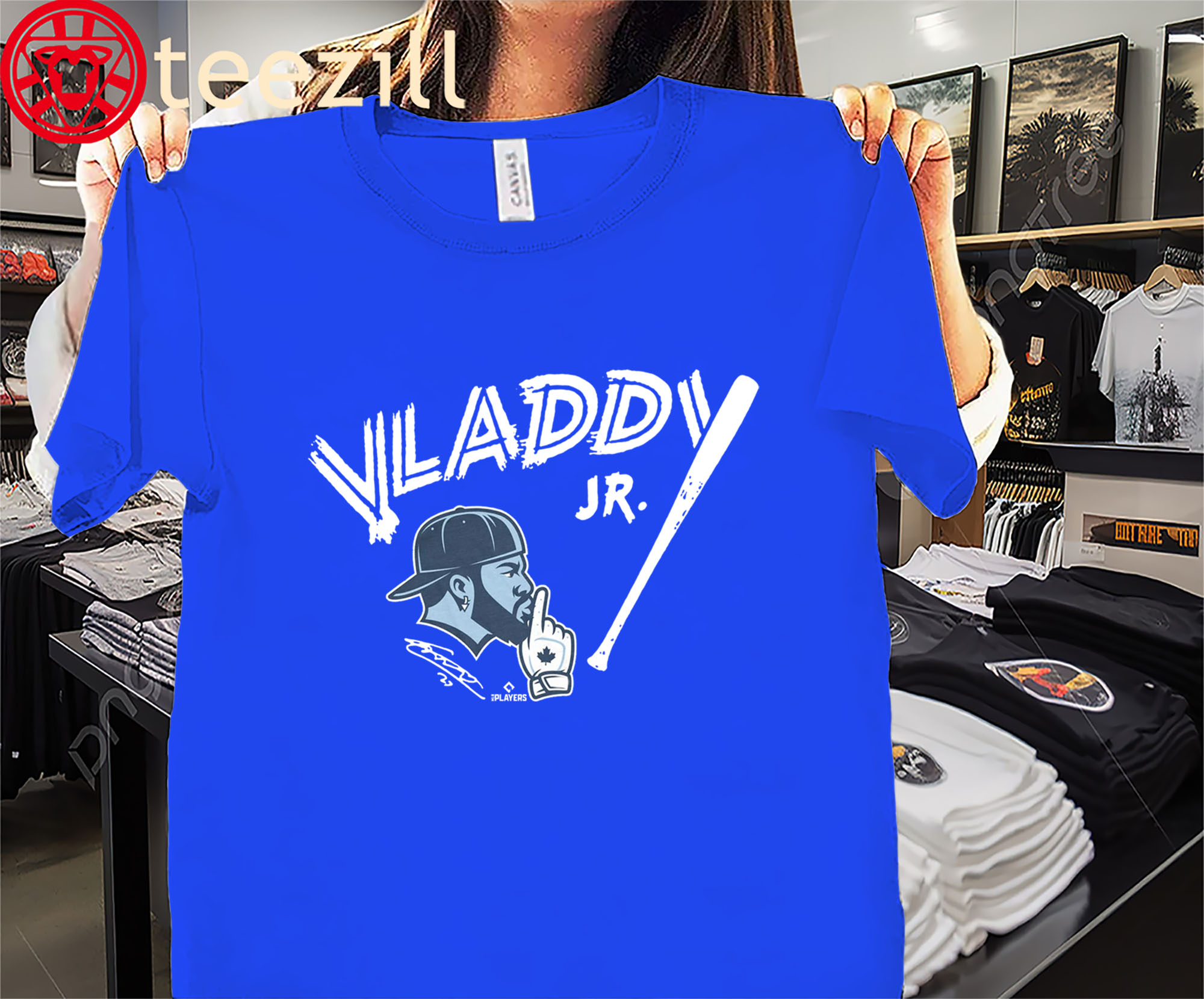 Vladdy Bat Flip Shirt – Vladdy JR. Toronto Baseball T-Shirt
