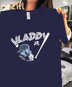 Vladdy Bat Flip Shirt – Vladdy JR. Toronto Baseballs