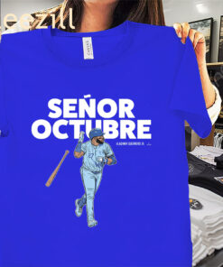 Vladimir Guerrero Jr. “Señor Octubre” Shirt – Toronto Blue Jays 2025 Playoff Tee