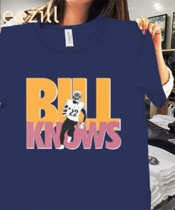 Alternative view of Washington Football Jacory Croskey-Merritt Bill Knows Shirt