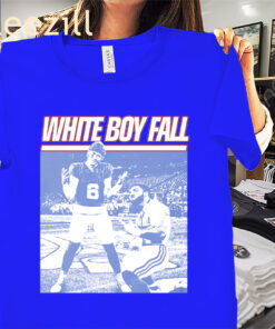 White Boy Fall Jaxson Dart & Cam Skattebo Shirt