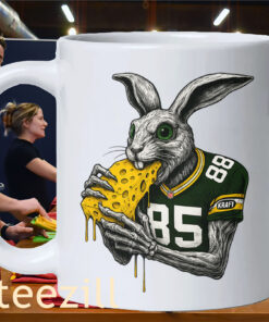 White Pack Rabbit Mug Tucker Kraft Green Bay Tee