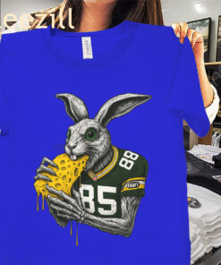 White Pack Rabbit Shirt Tucker Kraft Green Bay