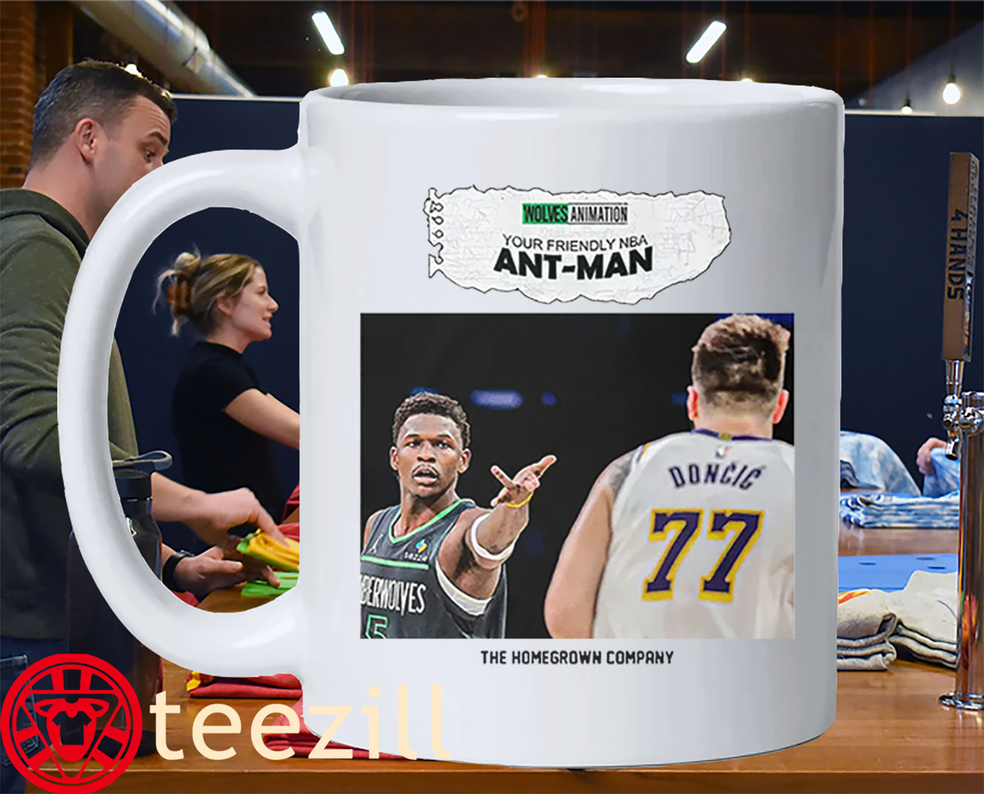 Your Friendly NBA Ant-Man Anthony Edwards Mug