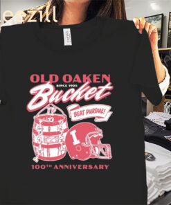 100th Anniversary Bucket Game T-Shirt Indiana Hoosiers Football Tees