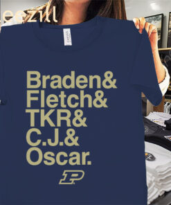 Purdue Basketball: Ampersand Stars 2025-26 Tee Shirts