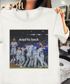 Back-to-Back Shirt – Los Angeles Baseball Champions Tees