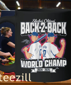 Back-to-Back World Champs Shirt LA Baseball Mug