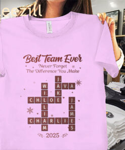 Best Team Ever Scrabble For Christmas 2025 Shirts