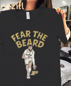 Braden Smith Fear the Beard Shirt – Purdue Basketball Tees