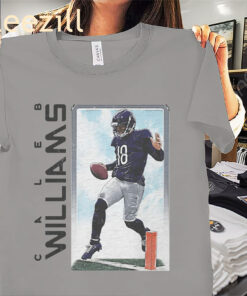 Caleb Williams Chicago Touchdown Shirt Chicago Bears Football Tees
