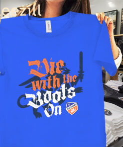 Cincinnati Die With the Boots On Shirt FC Cincinnati Soccer Tee