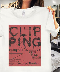 Clipping Open Mike Eagle February 2026 Tour USA Premium Shirts