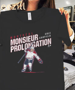Cole Caufield Monsieur Prolongation Shirt – Montreal Hockey Tee