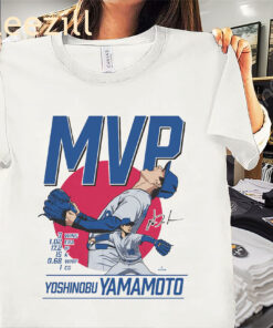 Dodgers Yoshinobu Yamamoto Series MVP Shirt Los Angeles Baseball Tee