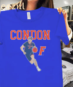 Florida Alex Condon Name Pose Shirt Florida Gators Basketball Tee