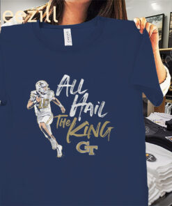 Georgia All Hail Haynes King Shirt - Georgia Tech Football Tees