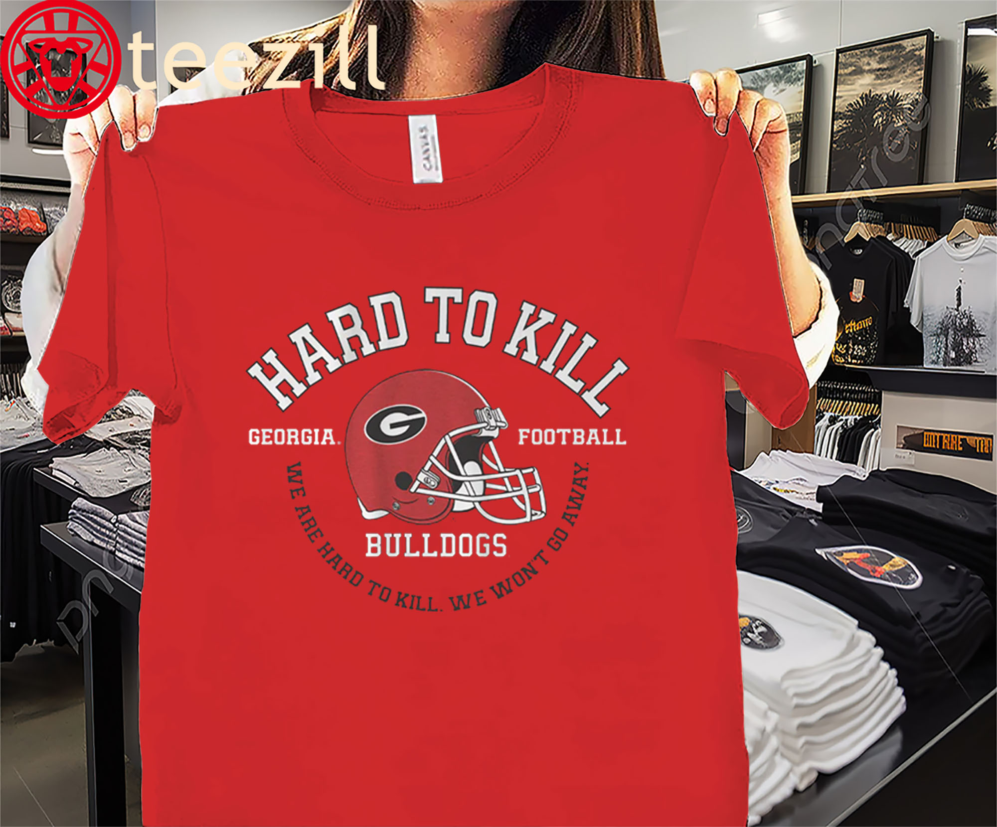 Georgia Football Hard To Kill Shirt - Georgia Bulldogs Tee