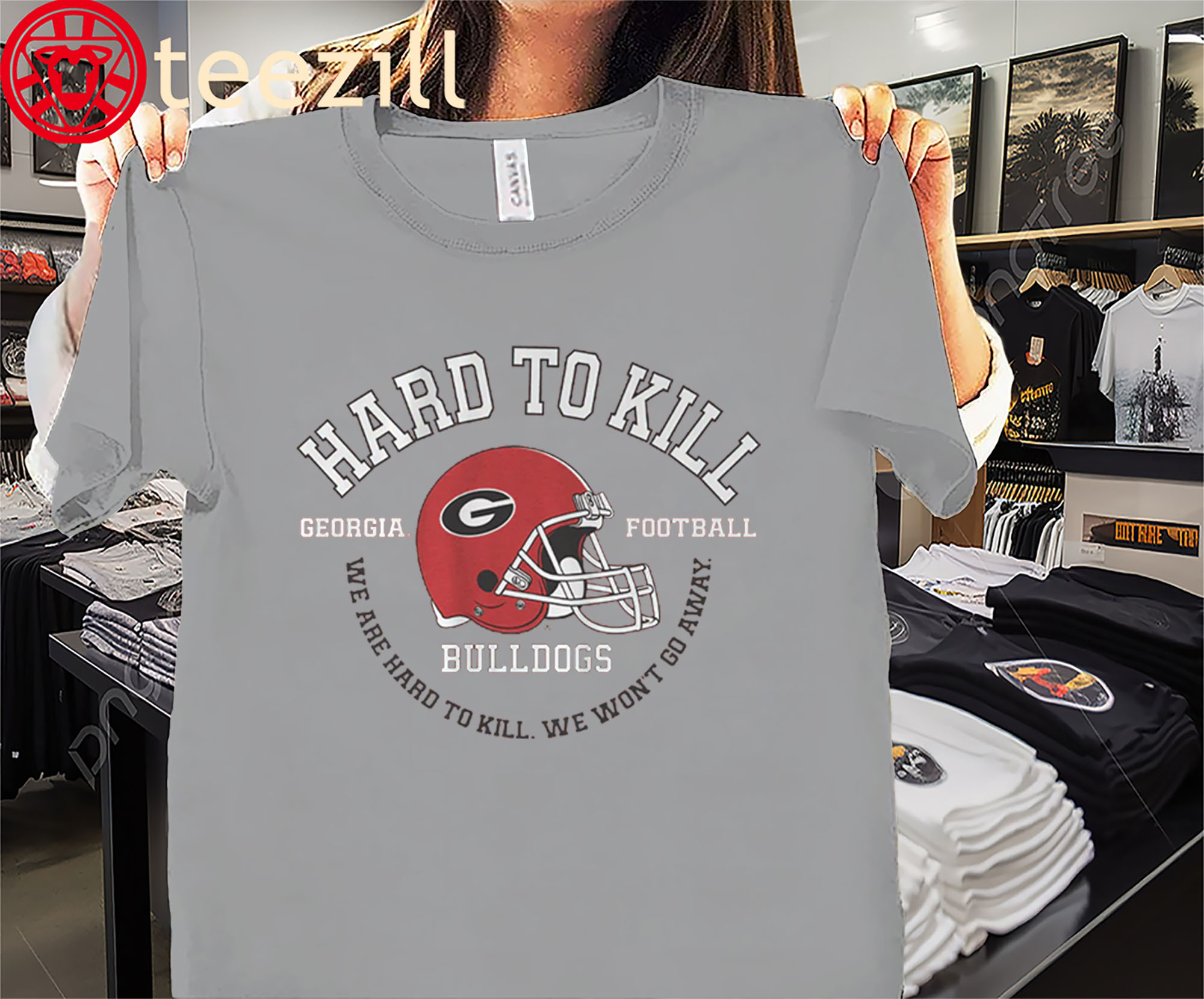 Georgia Football Hard To Kill Shirt - Georgia Bulldogs Tees