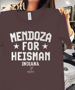 Indiana Fernando Mendoza For Heisman Shirt Indiana Football Tees