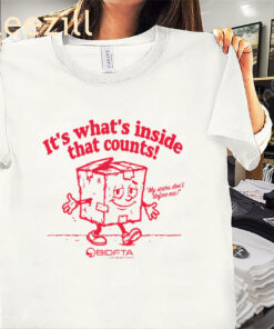 It's Whats inside that Counts BidFTA Tee Shirt