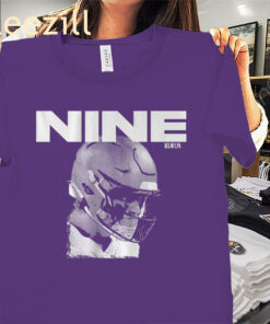 J.J. McCarthy- Nine Shirt - Minnesota Football Tee