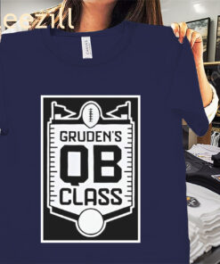 Jon Gruden Gruden's QB Logo Premium Shirt