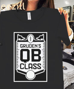 Jon Gruden Gruden's QB Logo Premium Shirts