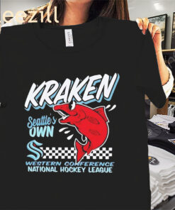 Kraken Seattle Mariners Mascot Shirt Seattle Mariners Baseball Tee