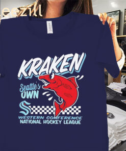 Kraken Seattle Mariners Mascot Shirt Seattle Mariners Baseball Tees
