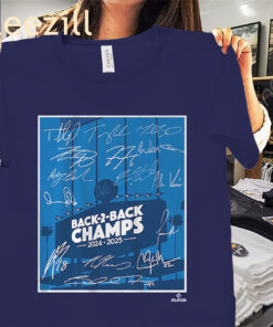 LA Baseball Back-to-Back Champs Limited Shirts