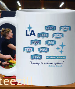 LA Nine-Time World Champs MugLos Angeles Baseball Tee