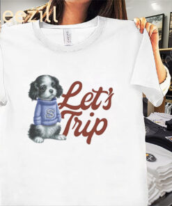 Let's Trip Puppy Premium Calssic Shirt