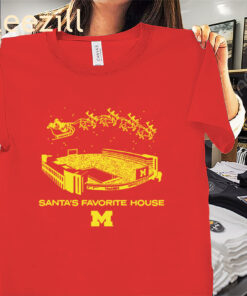 Michigan Santa's Xmas 2025 Favorite House Shirt