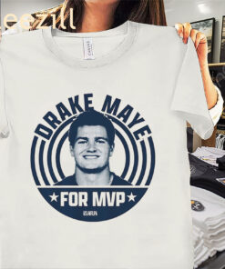 New England Football Tee Drake Maye for MVP Shirt