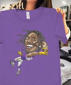 Official Minnesota Justin Jefferson Shirt Minnesota Vikings Football Tee