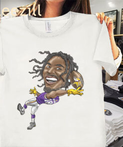 Official Minnesota Justin Jefferson Shirt Minnesota Vikings Football Tees