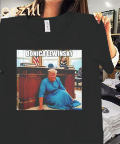 Official Trump Donica Lewinsky Donald Trump Parody Shirt