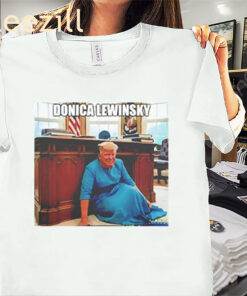 Official Trump Donica Lewinsky Donald Trump Parody Shirts