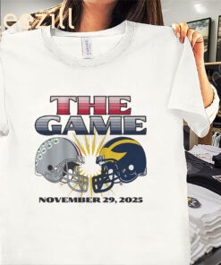 Ohio State Buckeyes vs Michigan Wolverines The Game Matchup 2025 Tee Shirt
