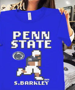 Penn Saquon Barkley Retro Baller Shirt - Penn State Football Tee