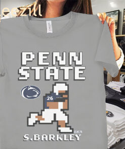 Penn Saquon Barkley Retro Baller Shirt - Penn State Football Tees