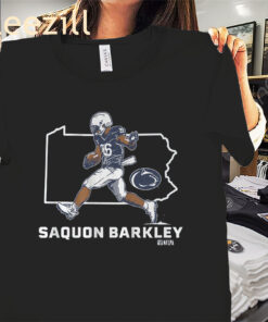 Penn Saquon Barkley StateStar Shirt Penn State Football Tees