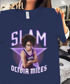 Posters Official Olivia Miles Superstar Remix Shirt SLAM Slam Cover Olivia Miles Tee