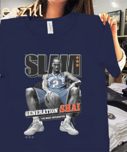 Posters Shai Gilgeous-Alexander Generation Shai Slam Cover Shirt