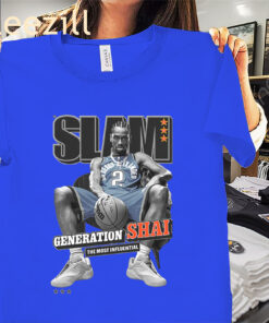 Posters Shai Gilgeous-Alexander Generation Shai Slam Cover Shirts
