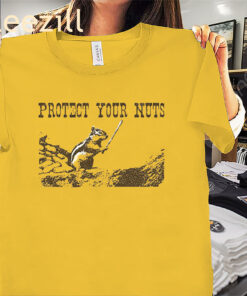 Protect Your Nuts Tee Bored To Death Ray Hueston Squirrel Unisex Tee Shirt