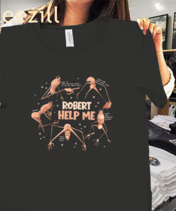 Robert Help Me Marcus Shirt - Marcus The Worm Meme Tee